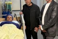 عیادت مسئولان فدراسیون دوچرخه‌ سواری از حمید شالی‌ پور، پیشکسوت قزوینی