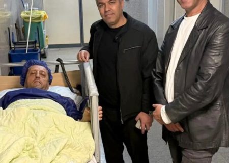عیادت مسئولان فدراسیون دوچرخه‌ سواری از حمید شالی‌ پور، پیشکسوت قزوینی